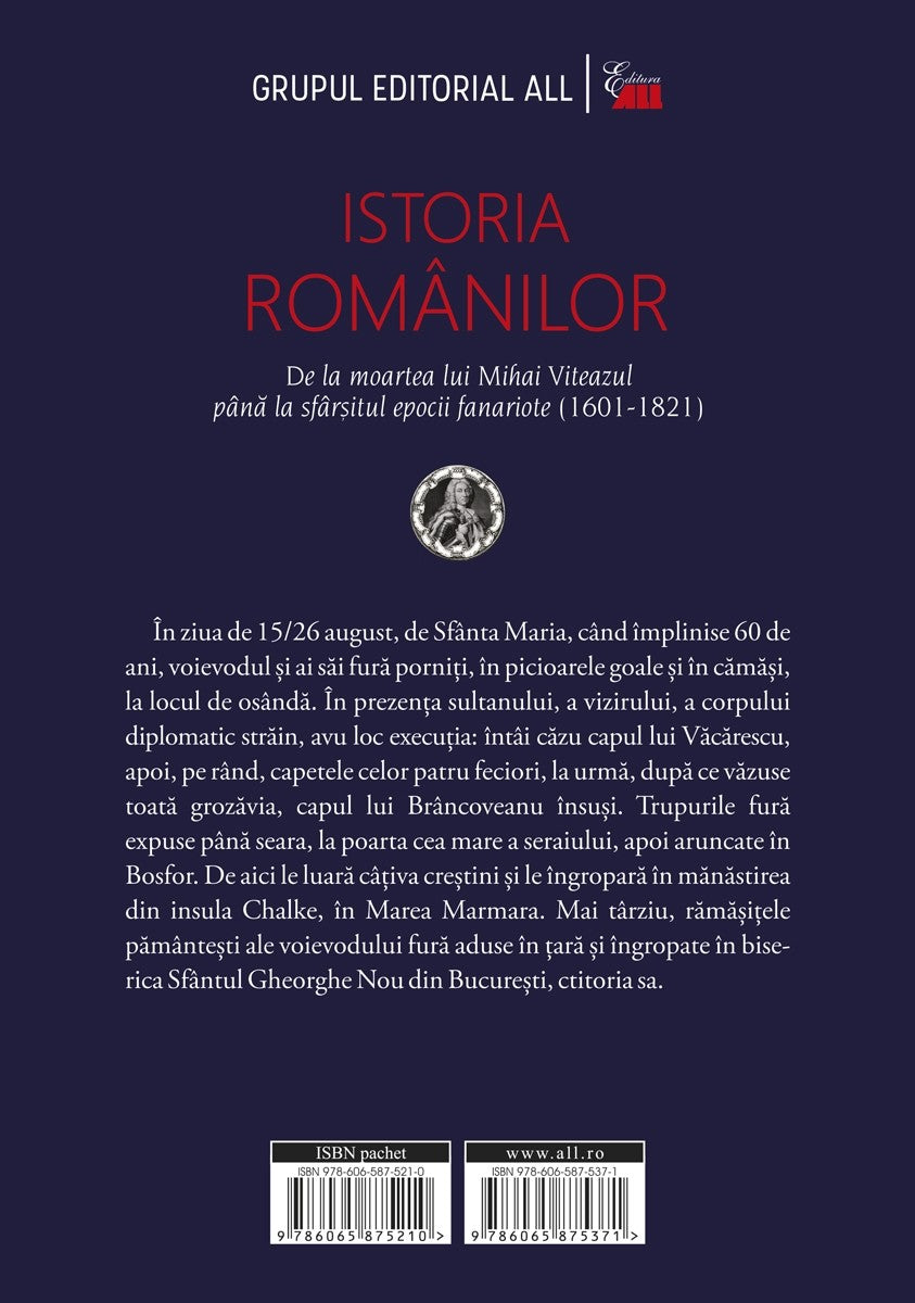 Istoria Românilor: Pachet vol. 1,2,3