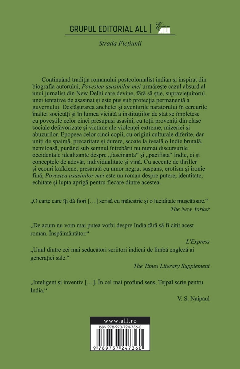 Povestea asasinilor mei