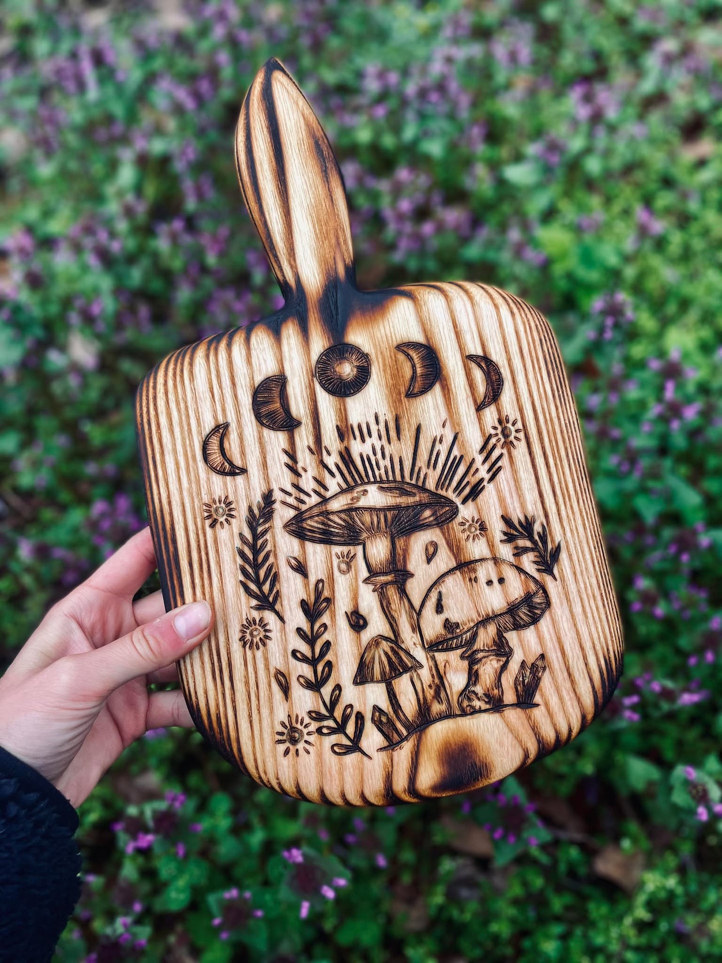 Tocător To the moon+ 2 spatule de bucătărie