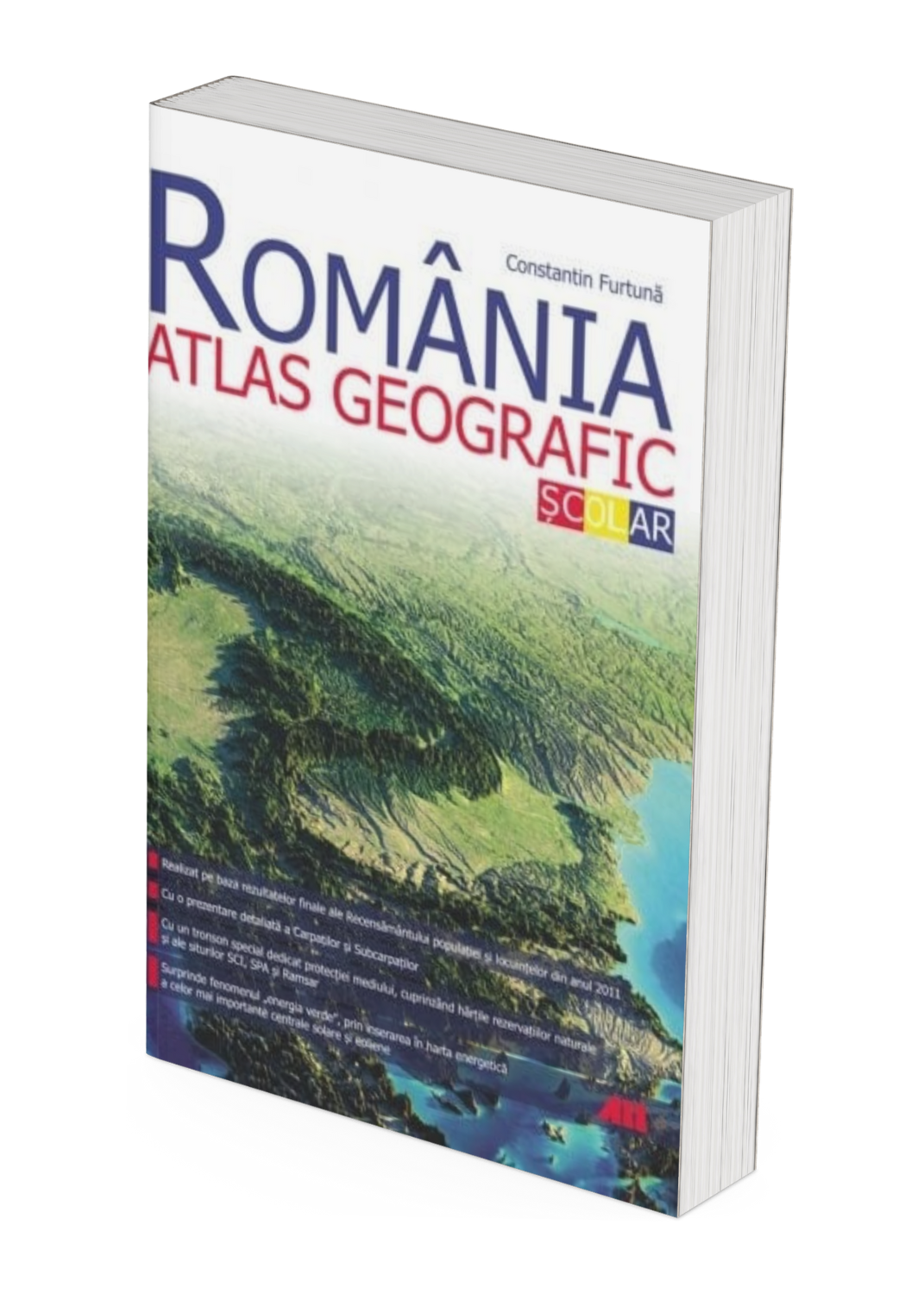 Romania. Atlas Geografic Școlar ed.2