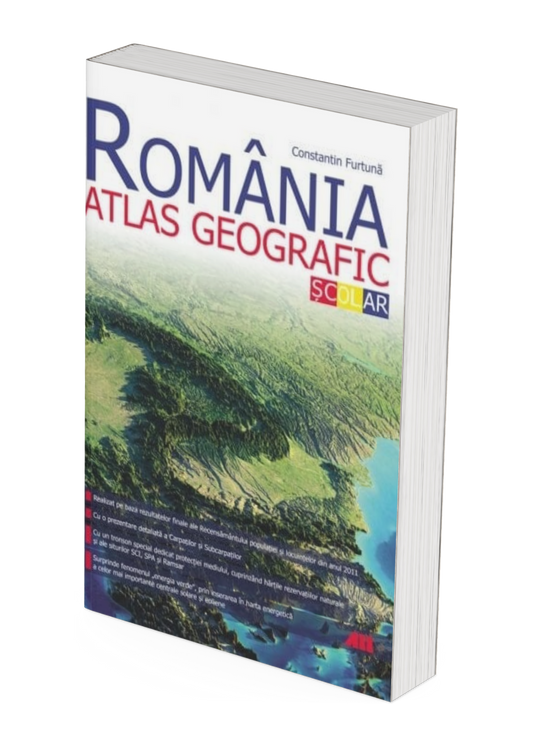 Romania. Atlas Geografic Școlar ed.2