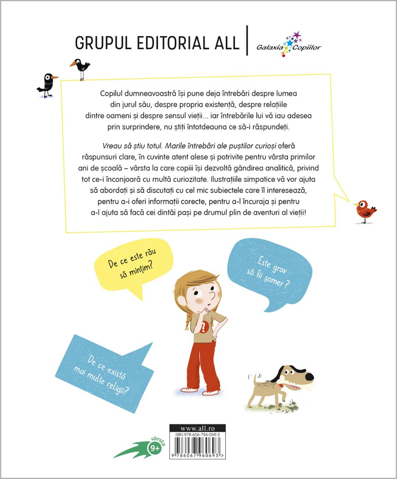 Vreau să știu TOTUL. Marile întrebări ale puștilor curioși