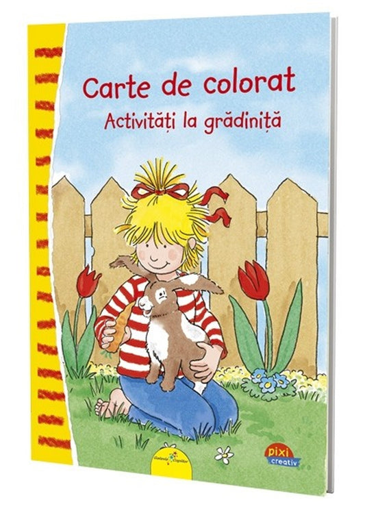 Carte de colorat: Activități la grădiniță