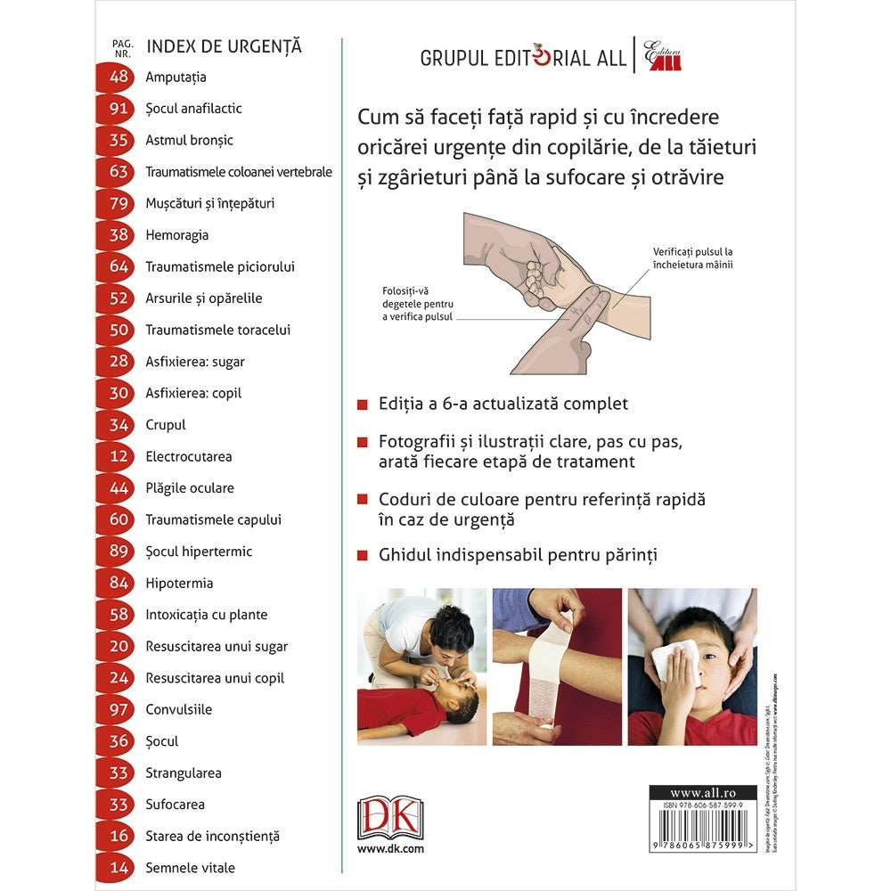 Primul ajutor pentru sugari și copii