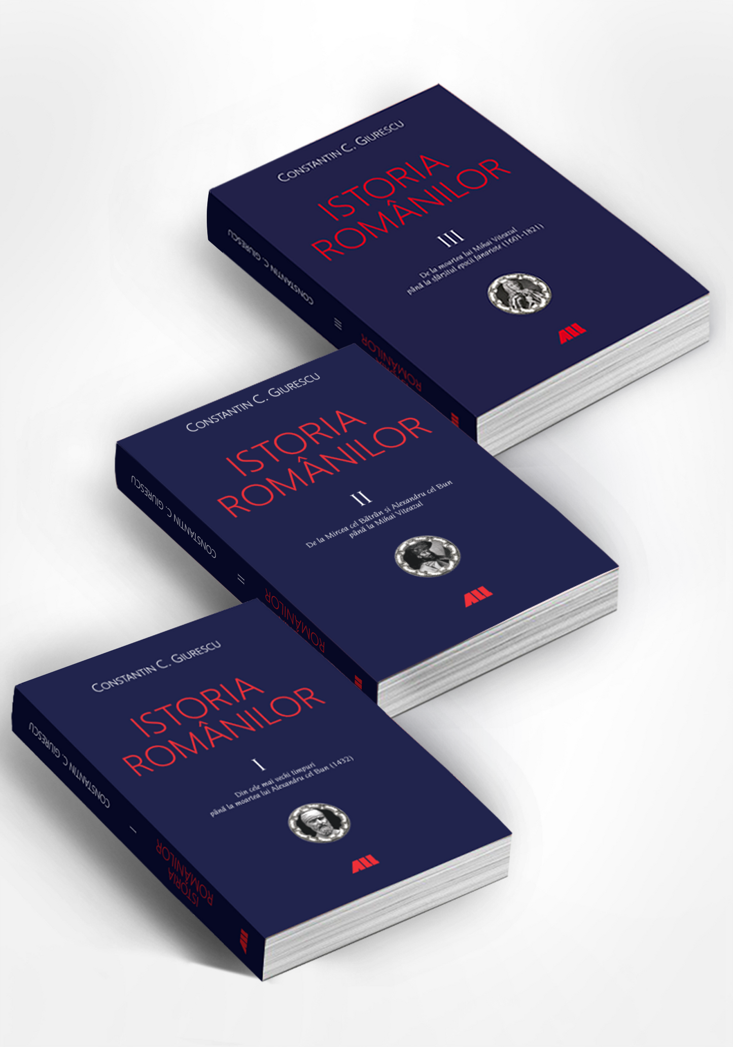 Istoria Românilor: Pachet vol. 1,2,3