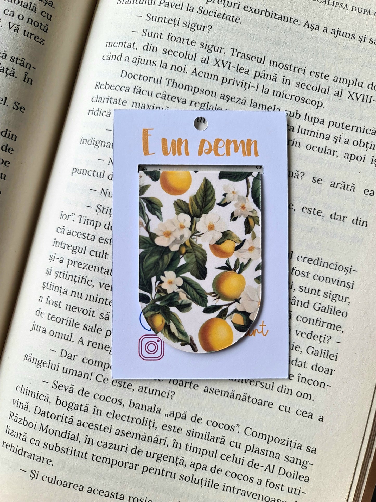 Semn de carte Lămâi