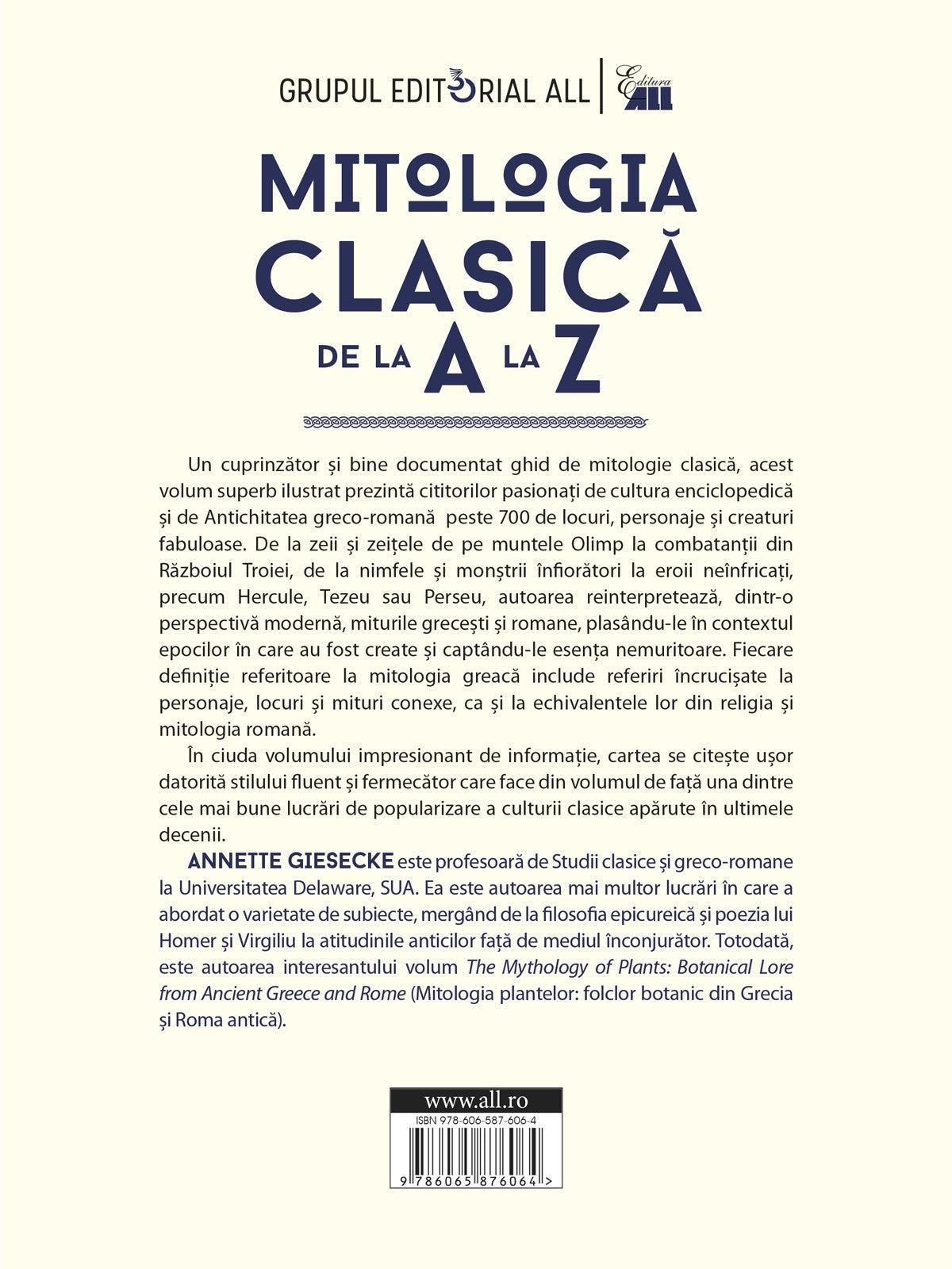 Mitologia clasică de la A la Z