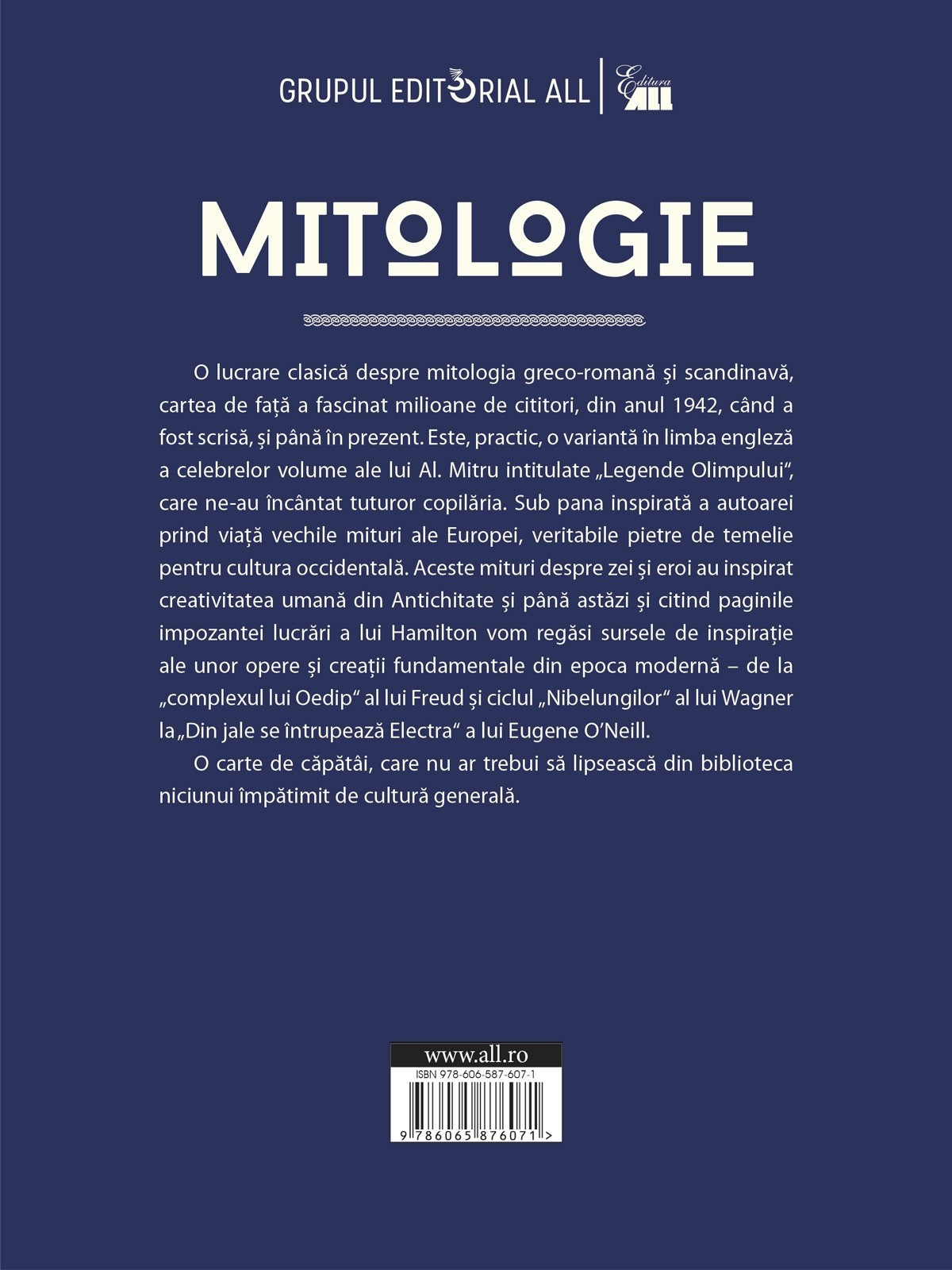 Mitologie. Povești nemuritoare despre Zei și Eroi